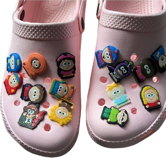 NWT * South Park 15-pc Croc Shoe Charms -Kenny Kyle Stan Cartman Mysterion Wendy - Picture 2 of 5